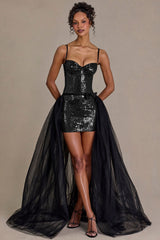 Premium Tulle Skirt in Black