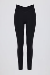Soft Active Full-Length Pocket Leggings in Black