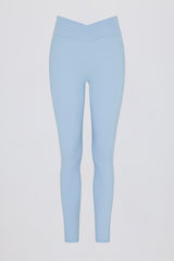 Soft Active Full-Length Pocket Leggings in Sky