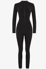 Thermal Base-Layer Jumpsuit in Black