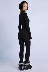 Thermal Base-Layer Jumpsuit in Black