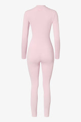 Thermal Base-Layer Jumpsuit in Powder Pink