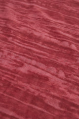 Cowl-Neck Backless Crop Top in Red Print