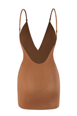 Intimates Soft Mesh Multiway Mini Dress in Honey