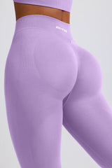 Define Luxe High-Waist Leggings in Lilac
