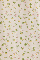 Modal Camisole Pyjama Top in Lemon Print