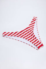 Cheeky Bikini Bottoms in Cherry Red