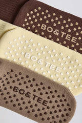 Pilates Sock Bundle in Mocha Multi