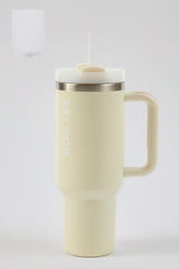 Stainless Steel Water Bottle in Cream