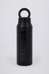 Magnetic Thermos-Insulated Stainless Steel Water Bottle in Black