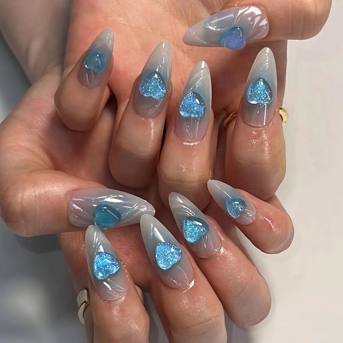 Luxury Handmade 3D Press-On Nails - Premium Reusable Gel Fake Nails - Multiple Styles & Designs Available