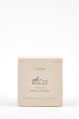 Reusable Silicone Nipple Covers in Almond