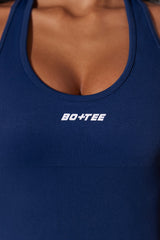 Full Length Cut-Out Jumpsuit in Navy