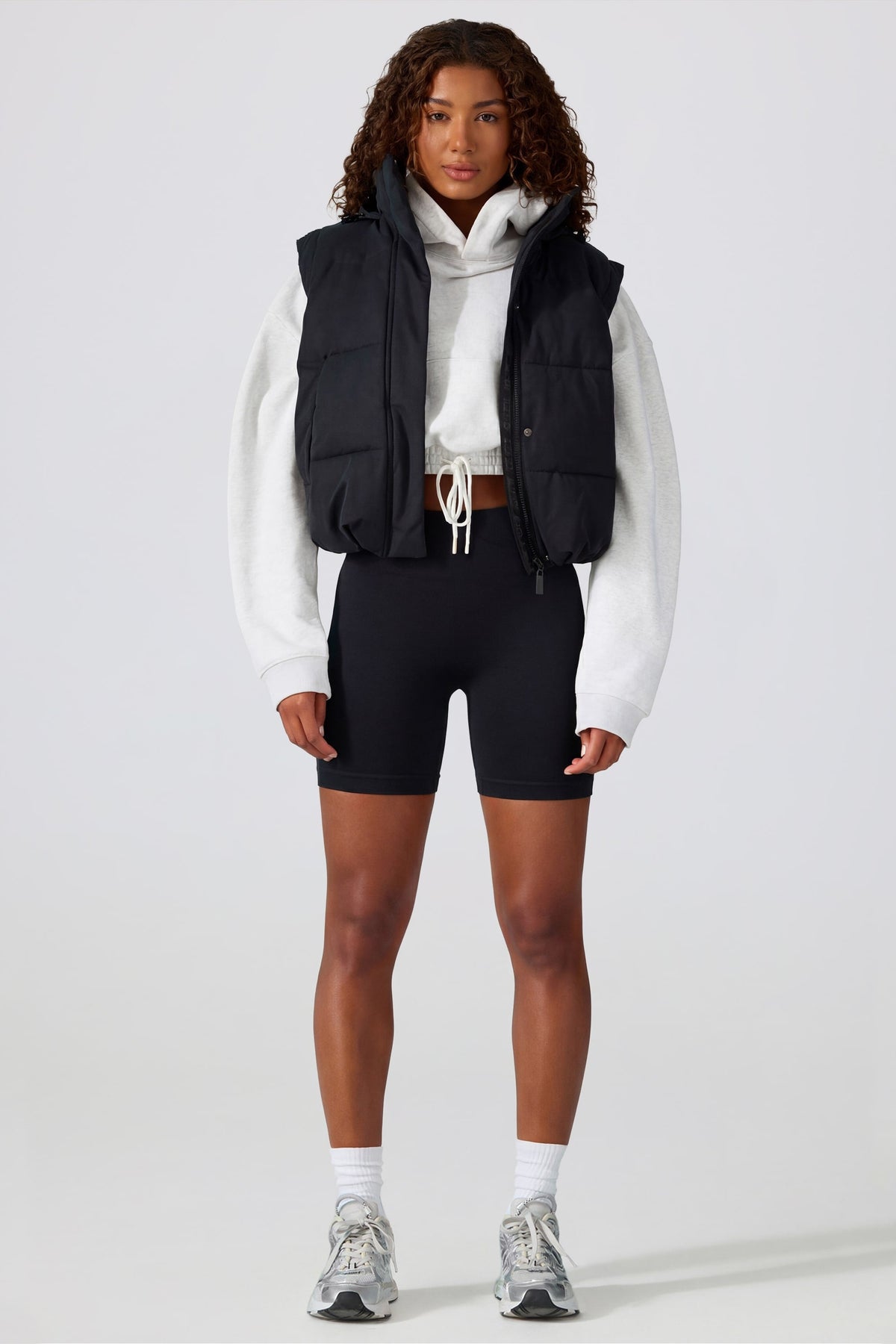 Super Sculpt Seamless Biker Shorts in Black