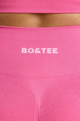 Define Luxe High-Waist Leggings in Hot Pink