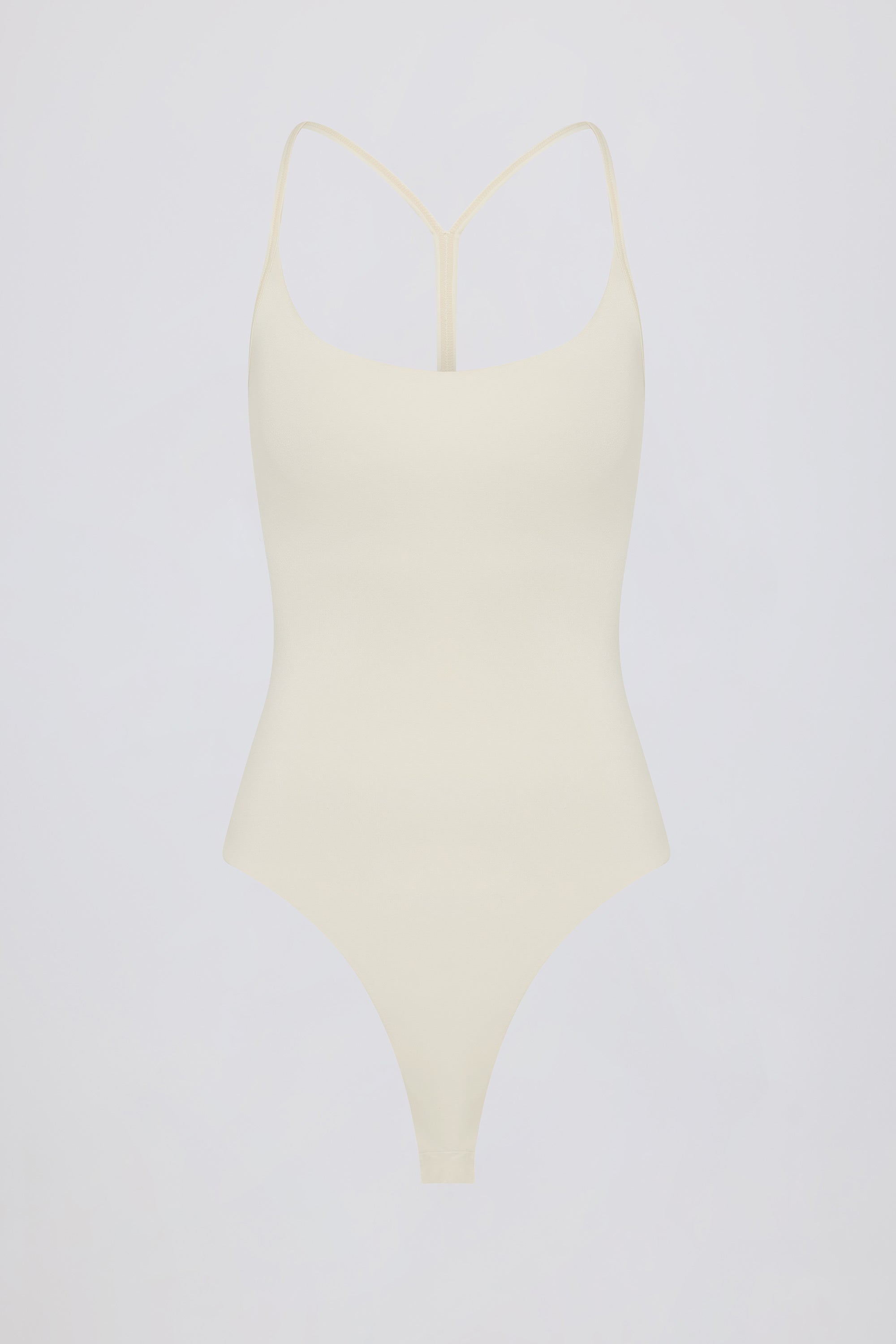 Cut-Out Bodysuit in Cream
