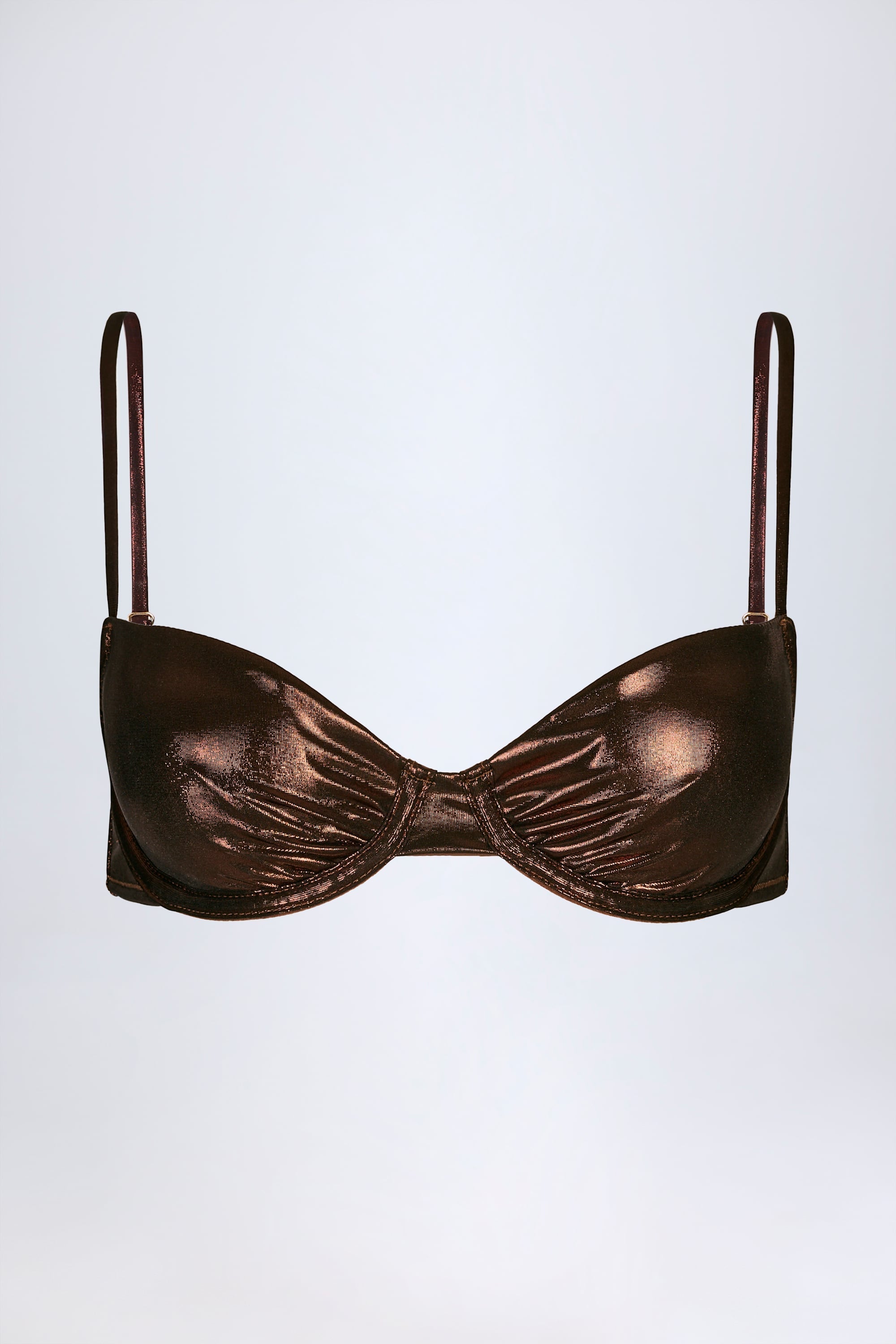 Underwired Bikini Top in Bronze