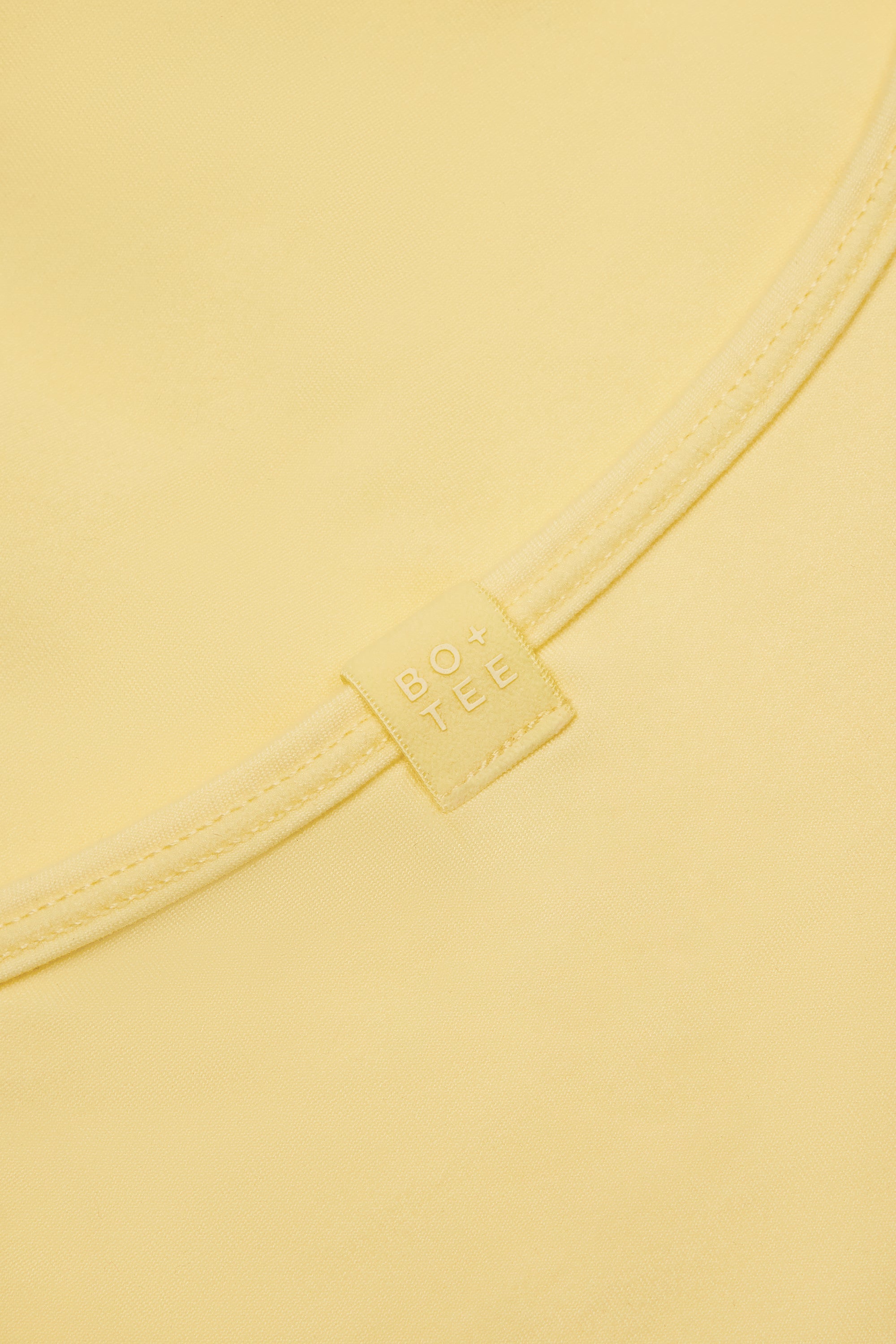 Cross-Back Tank Top in Lemon